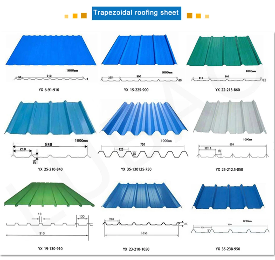 Lowest Price Roofing Gi Roof Sheet Red Color 2.5mm ASA Spnaish PVC Roofing Tile/Sheet