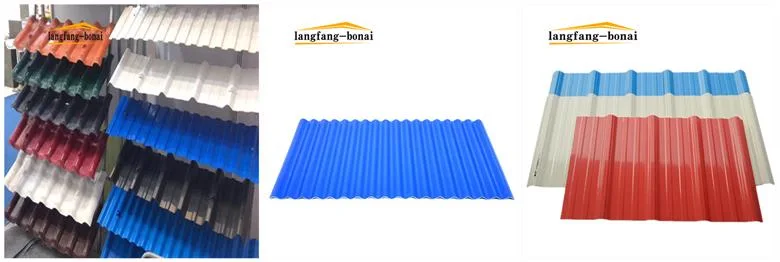 Langfang Bonai PVC Corrugated Roofing Sheet Professional Supplier