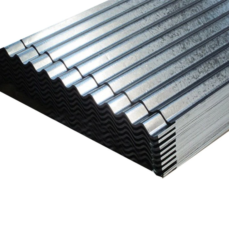 Gi Roofing Sheet Building Material PVC Film Galvanized Steel Zinc Coating Corrugated Steel Sheet for Roofing Sheet