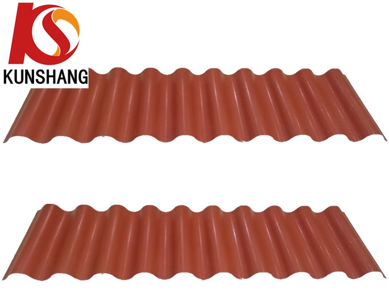 Fireproof PVC Wave Roofing/Roof Sheet for Industry