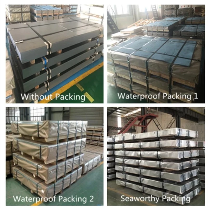 Gi Roofing Sheet Building Material PVC Film Galvanized Steel Zinc Coating Corrugated Steel Sheet for Roofing Sheet